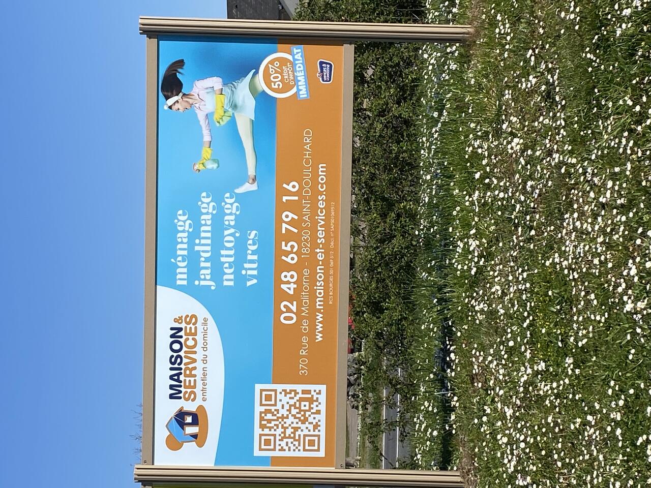 📣 Maison & Services BOURGES s’affiche en grand ! 📣