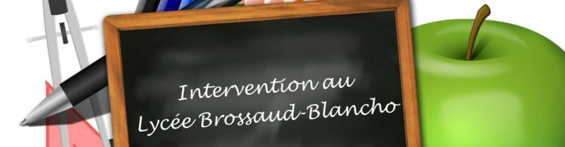 Intervention-Lycee-Brossaud-Blancho