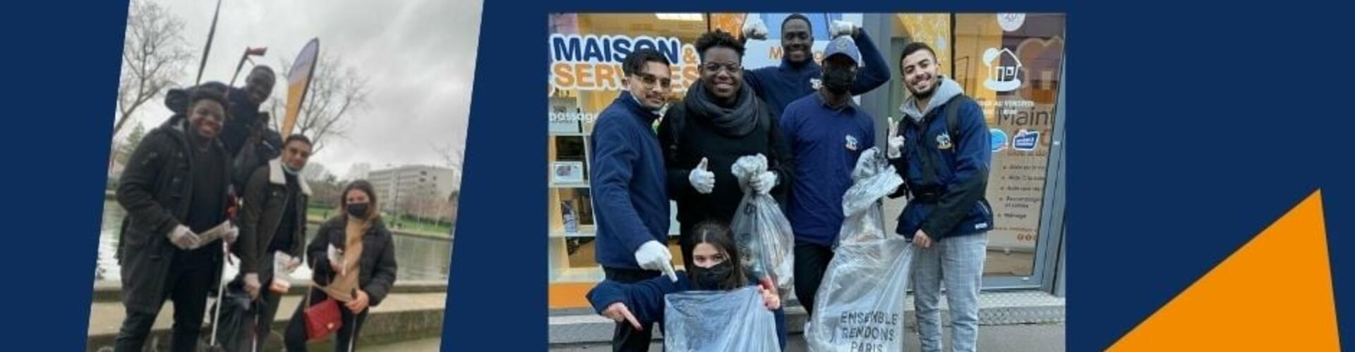 Actualité -  MAISON ET SERVICES PARIS  nettoie la ville de Paris