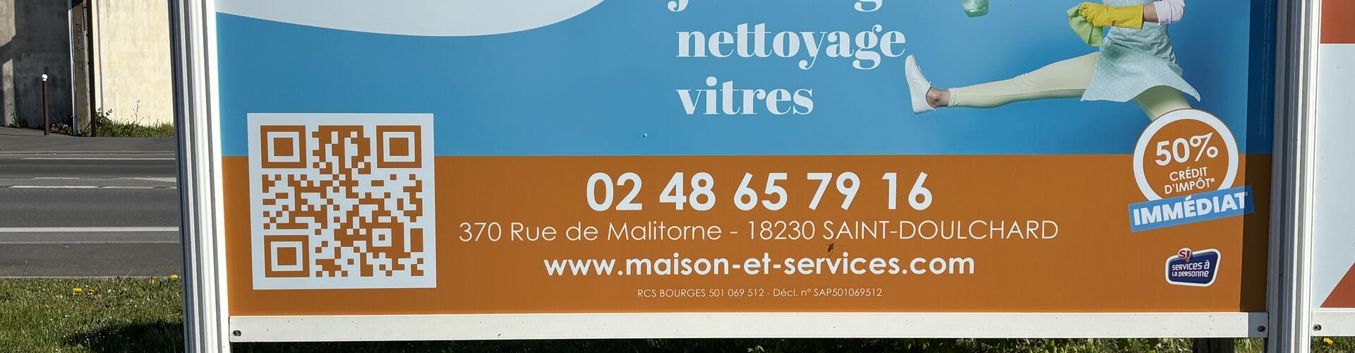 📣 Maison & Services BOURGES s’affiche en grand ! 📣