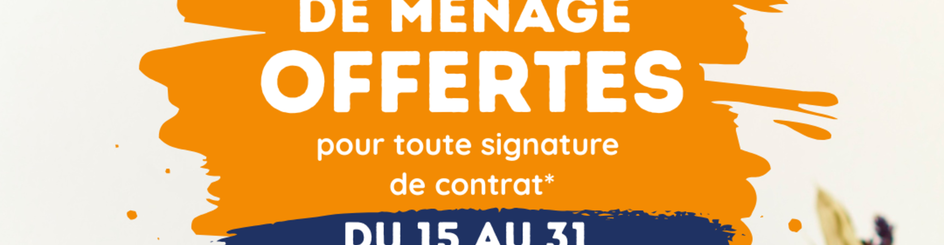 visuel pour 2h de ménage offertes pour halloween