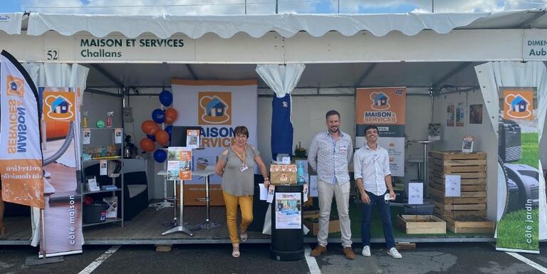 Actualité - Maison et Services présent à la Foire des Minées