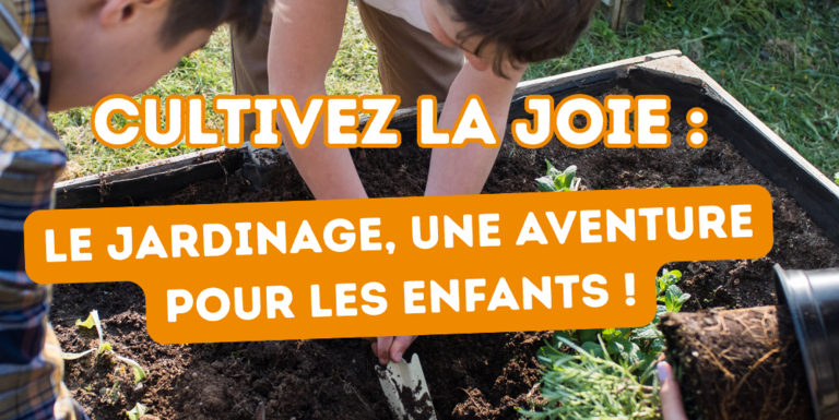 jardinage enfant