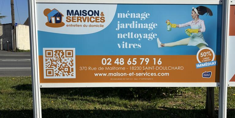 📣 Maison & Services BOURGES s’affiche en grand ! 📣