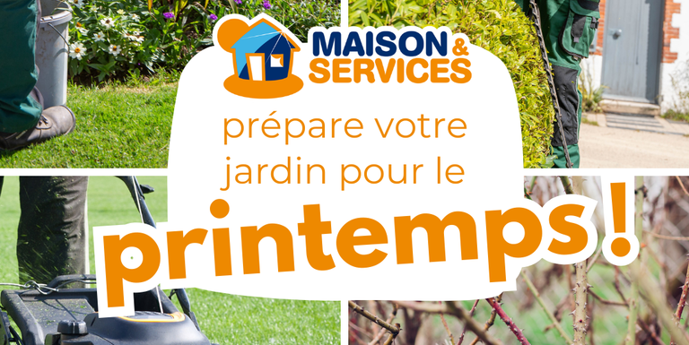 🌿 Le printemps est là ! 🌿      Profitez des beaux jours pendant que Maison & Services s’occupe de tout.  Confiez-nous l’entretien de vos extérieurs et profitez d’un service de qualité, réalisé par des professionnels.     📞 Contactez-nous au 02.48.65.79.16     📩 msbourges@maison-et-services.com