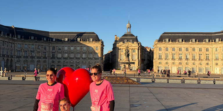 🩷 Ensemble pour la bonne cause : MAISON & SERVICES court pour Octobre Rose à Bordeaux !